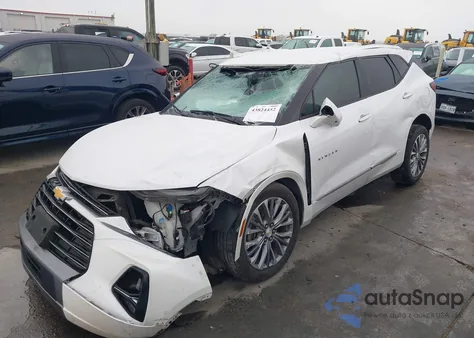 2020 Chevrolet Blazer Fwd Premier из США, поврежденный, VIN 3GNKBFRS2LS564439